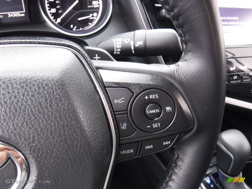 2019 Camry SE - Celestial Silver Metallic / Ash photo #22