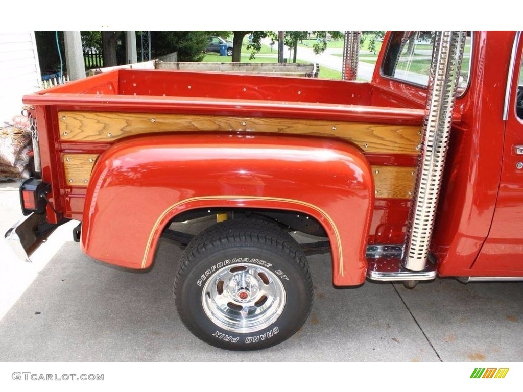 1979 Dodge D Series Truck D150 Li'l Red Truck Wheel Photo #138681175