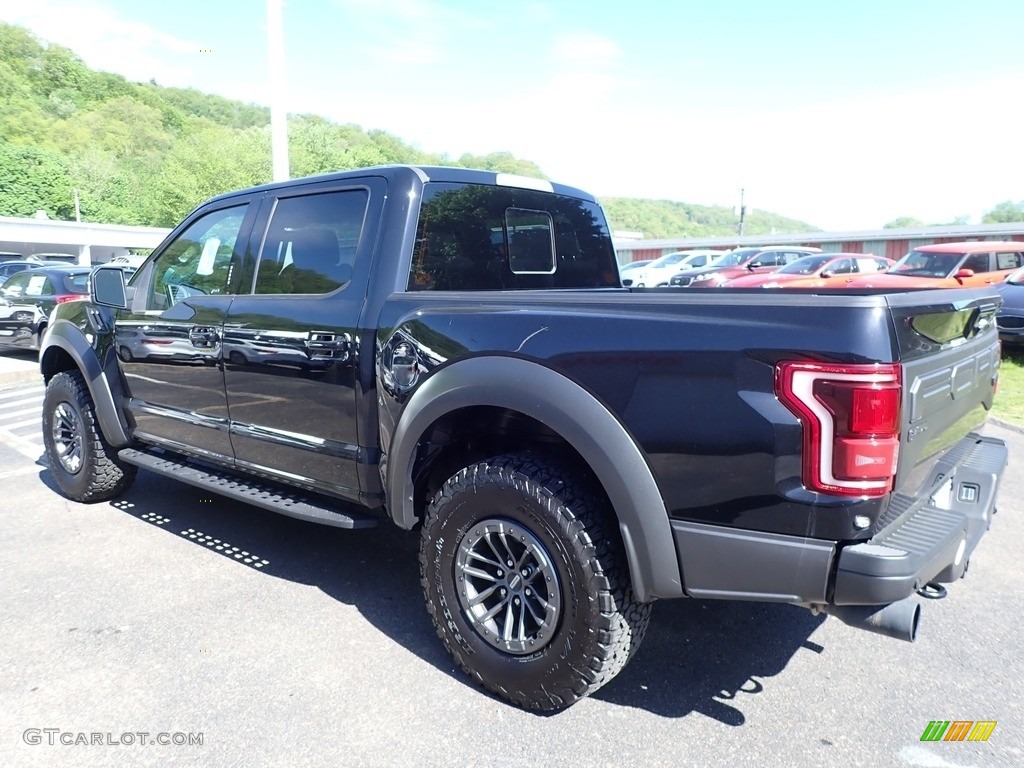 2019 F150 SVT Raptor SuperCrew 4x4 - Agate Black / Raptor Black photo #4