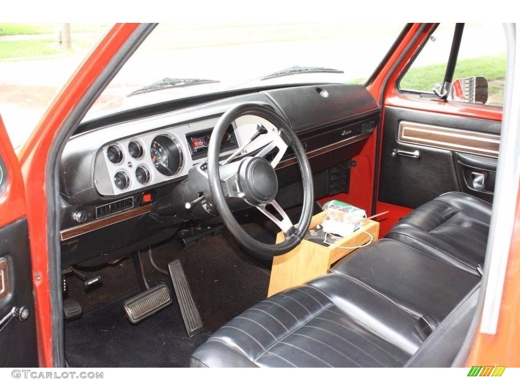 Black Interior 1979 Dodge D Series Truck D150 Li'l Red Truck Photo #138681294