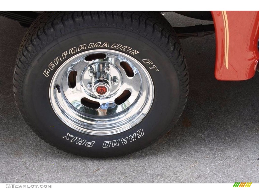 1979 Dodge D Series Truck D150 Li'l Red Truck Wheel Photos