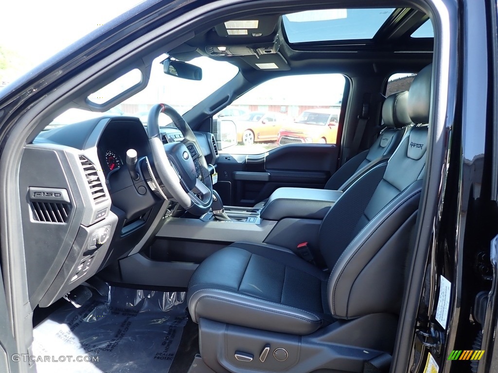 2019 F150 SVT Raptor SuperCrew 4x4 - Agate Black / Raptor Black photo #11