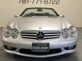 2004 Brilliant Silver Metallic Mercedes-Benz SL 55 AMG Roadster  photo #25