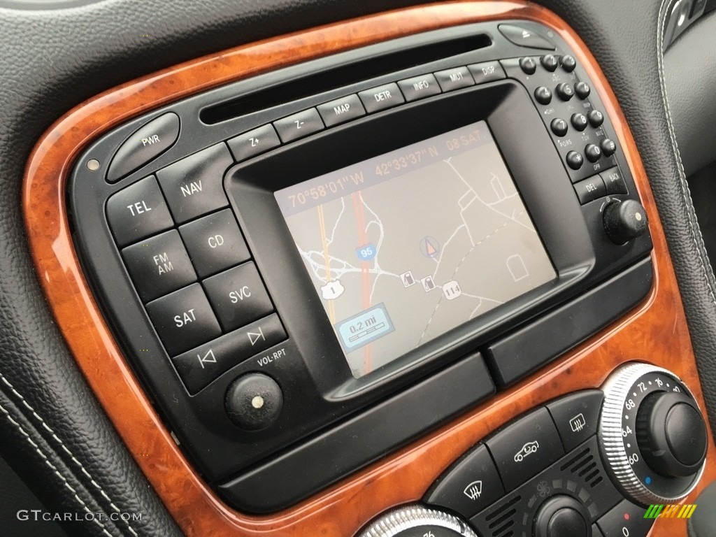 2004 SL 55 AMG Roadster - Brilliant Silver Metallic / Charcoal photo #53