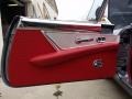 Red Door Panel Photo for 1957 Ford Thunderbird #138682755