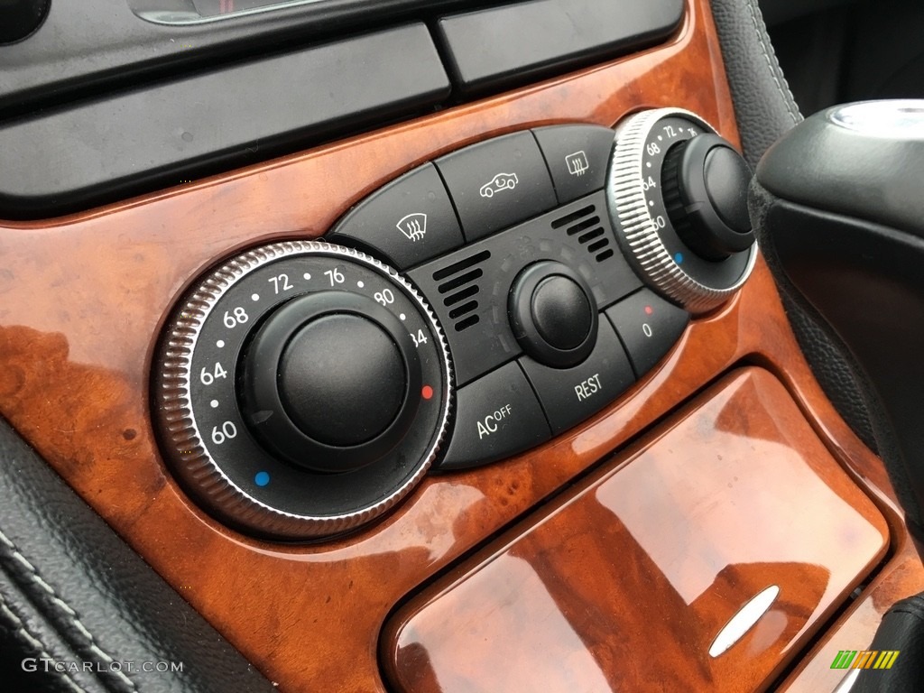 2004 Mercedes-Benz SL 55 AMG Roadster Controls Photo #138682788
