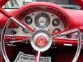 1957 Ford Thunderbird Red Interior Steering Wheel Photo