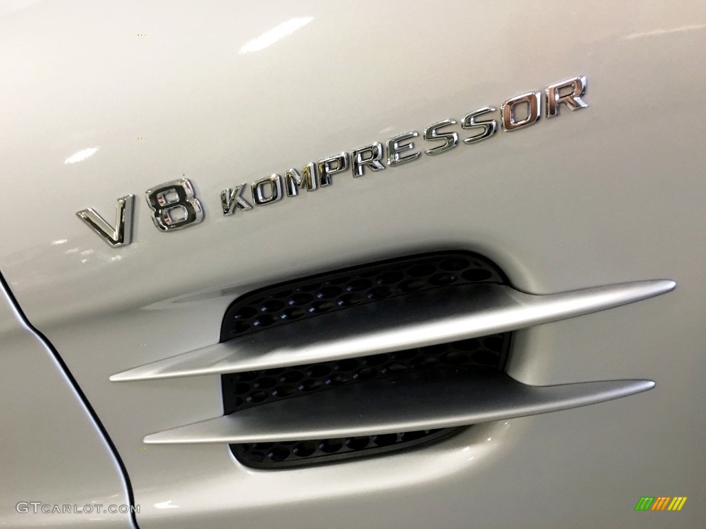 2004 SL 55 AMG Roadster - Brilliant Silver Metallic / Charcoal photo #101