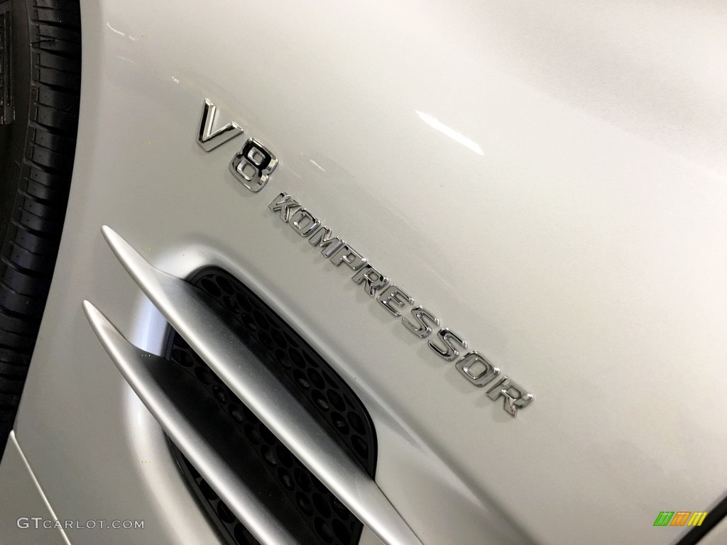 2004 SL 55 AMG Roadster - Brilliant Silver Metallic / Charcoal photo #102