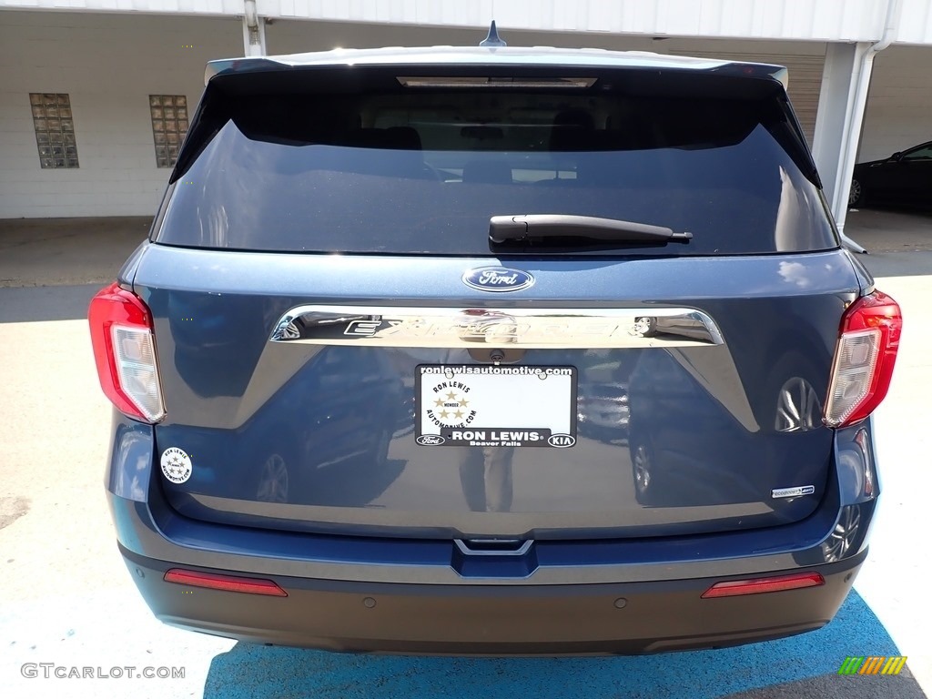 2020 Explorer 4WD - Blue Metallic / Ebony photo #8