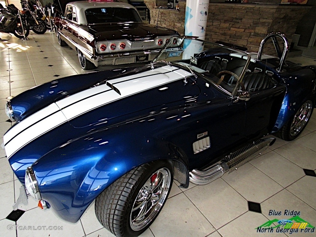 1965 Cobra Roadster Replica - Blue / Black photo #2