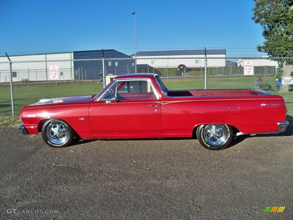 Red 1964 Chevrolet El Camino Standard El Camino Model Exterior Photo #138684621