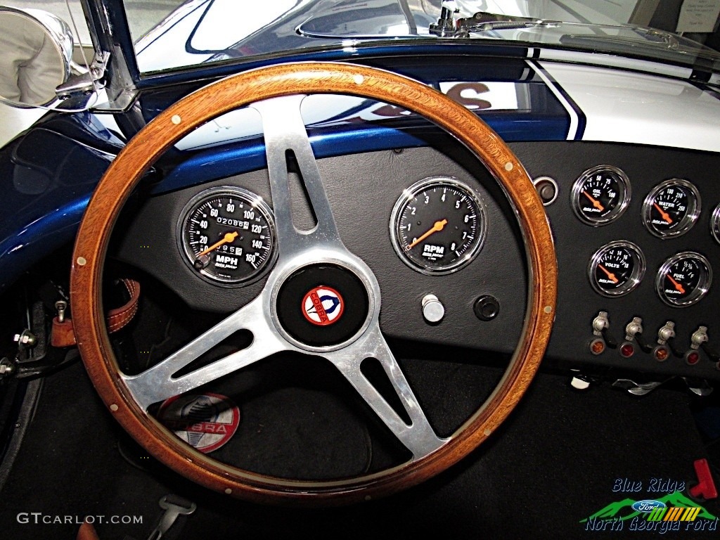 1965 Cobra Roadster Replica - Blue / Black photo #27