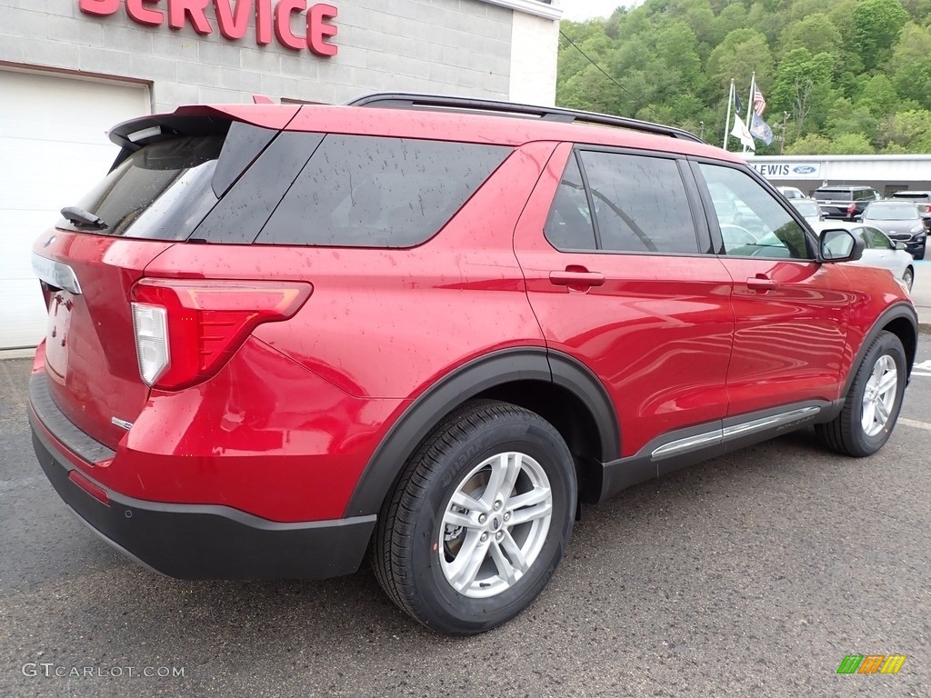 2020 Explorer XLT 4WD - Rapid Red Metallic / Ebony photo #2