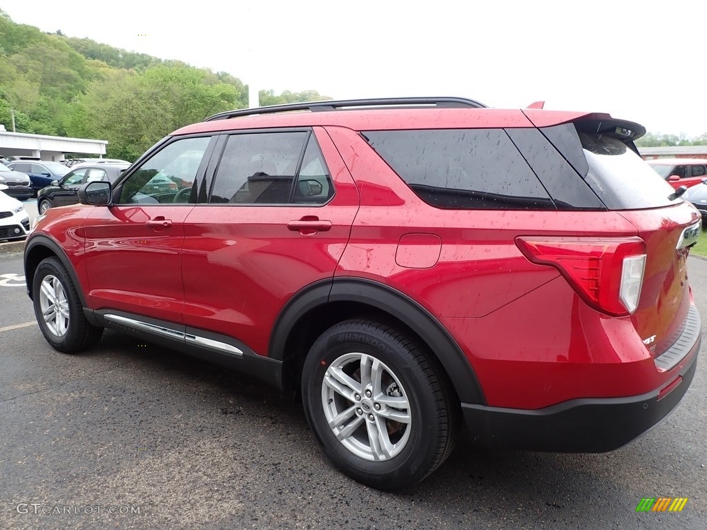 2020 Explorer XLT 4WD - Rapid Red Metallic / Ebony photo #5