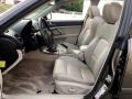 Front Seat of 2009 Outback 2.5XT Limited Wagon