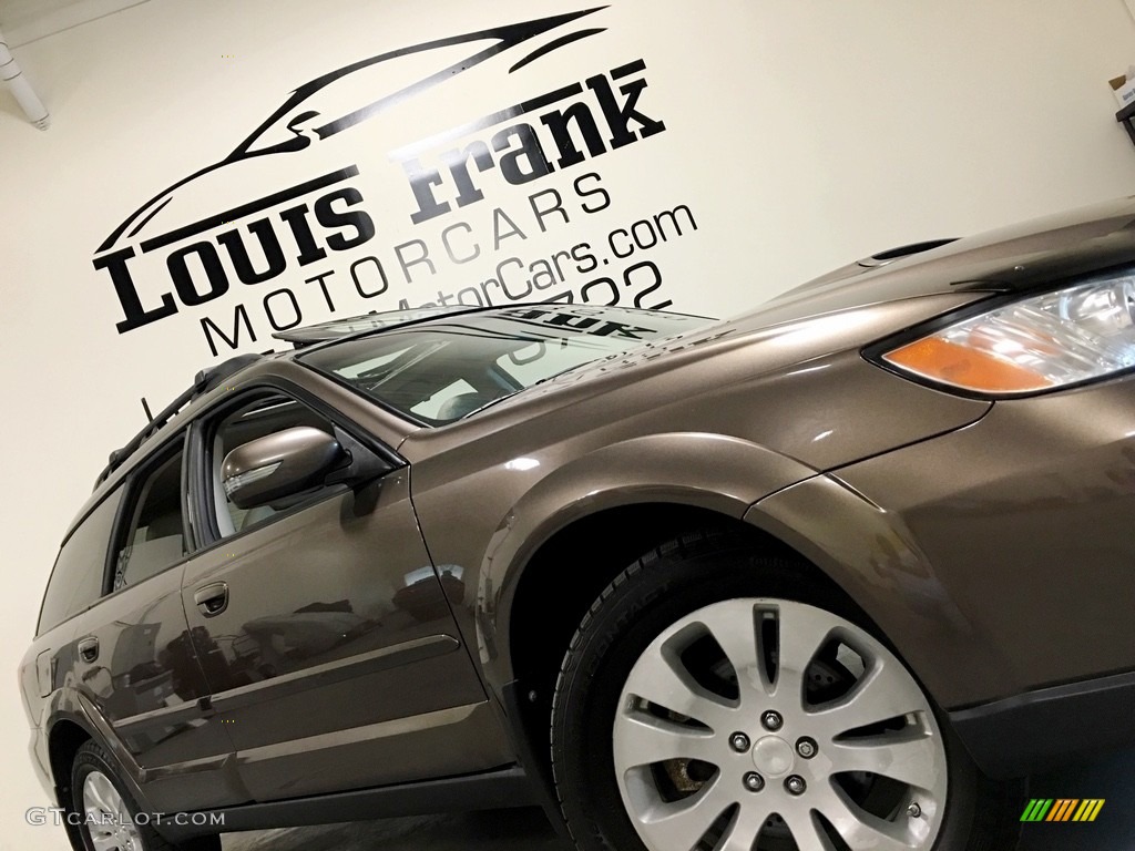 2009 Outback 2.5XT Limited Wagon - Deep Bronze Metallic / Warm Ivory photo #20