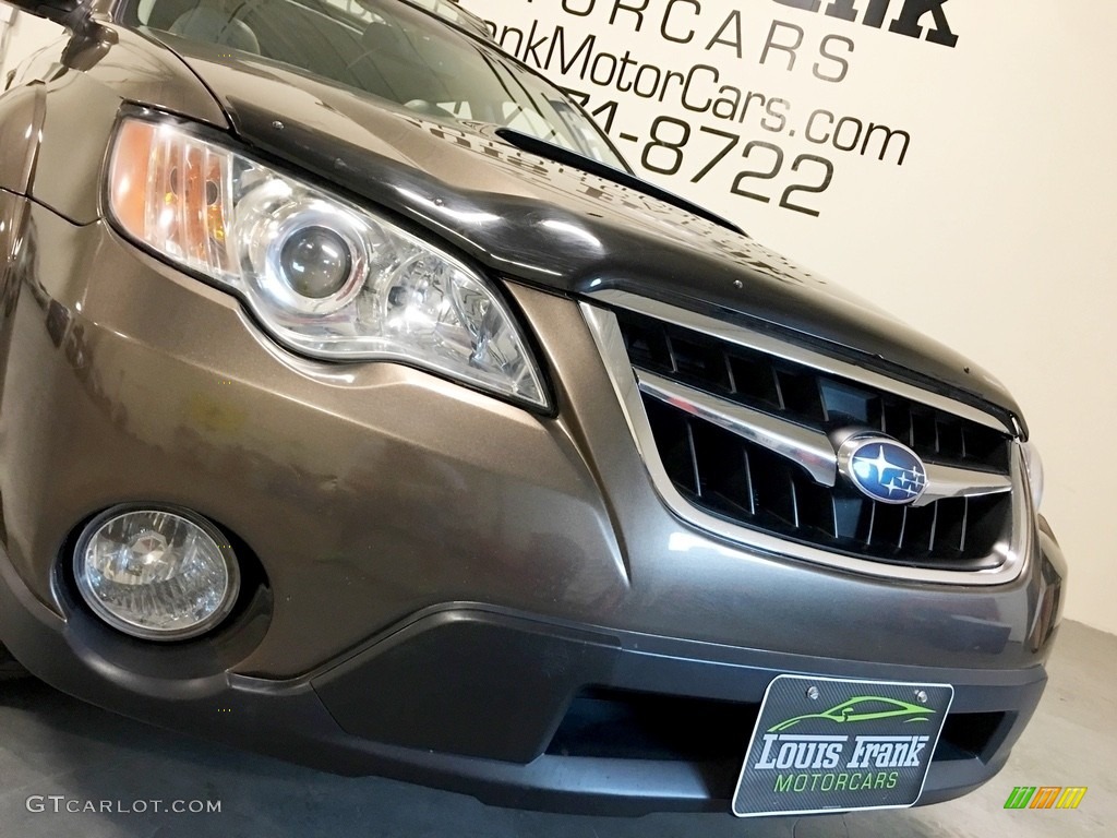 2009 Outback 2.5XT Limited Wagon - Deep Bronze Metallic / Warm Ivory photo #26