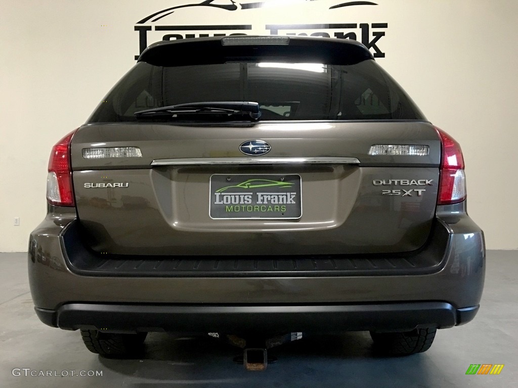 2009 Outback 2.5XT Limited Wagon - Deep Bronze Metallic / Warm Ivory photo #28