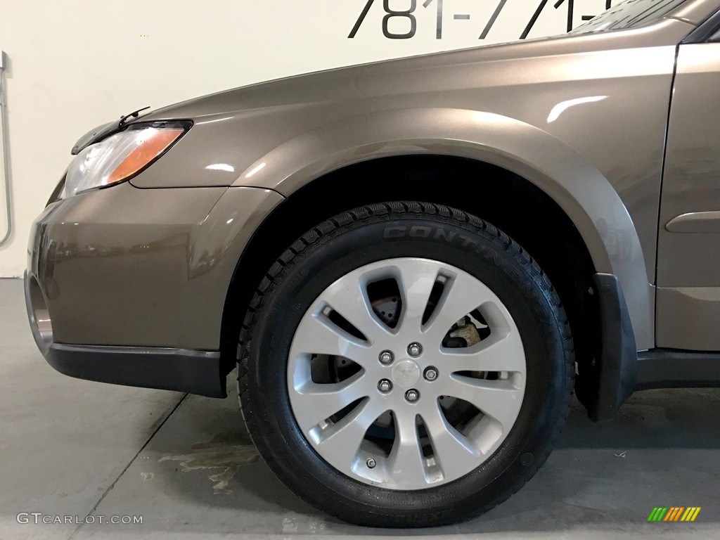 2009 Outback 2.5XT Limited Wagon - Deep Bronze Metallic / Warm Ivory photo #30