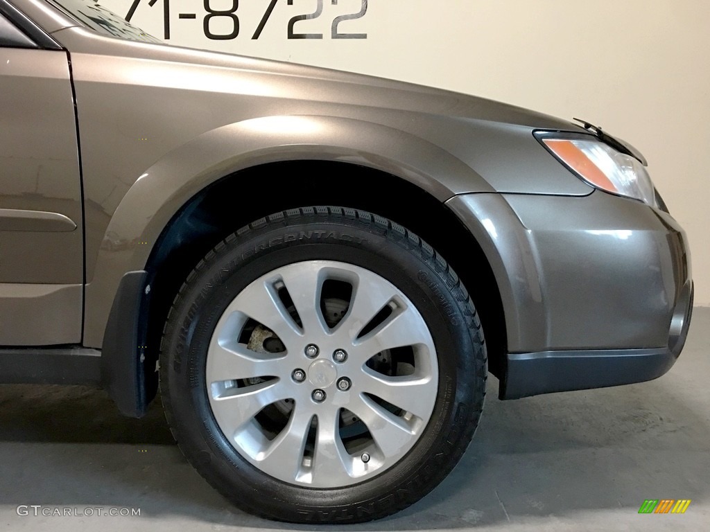 2009 Outback 2.5XT Limited Wagon - Deep Bronze Metallic / Warm Ivory photo #31