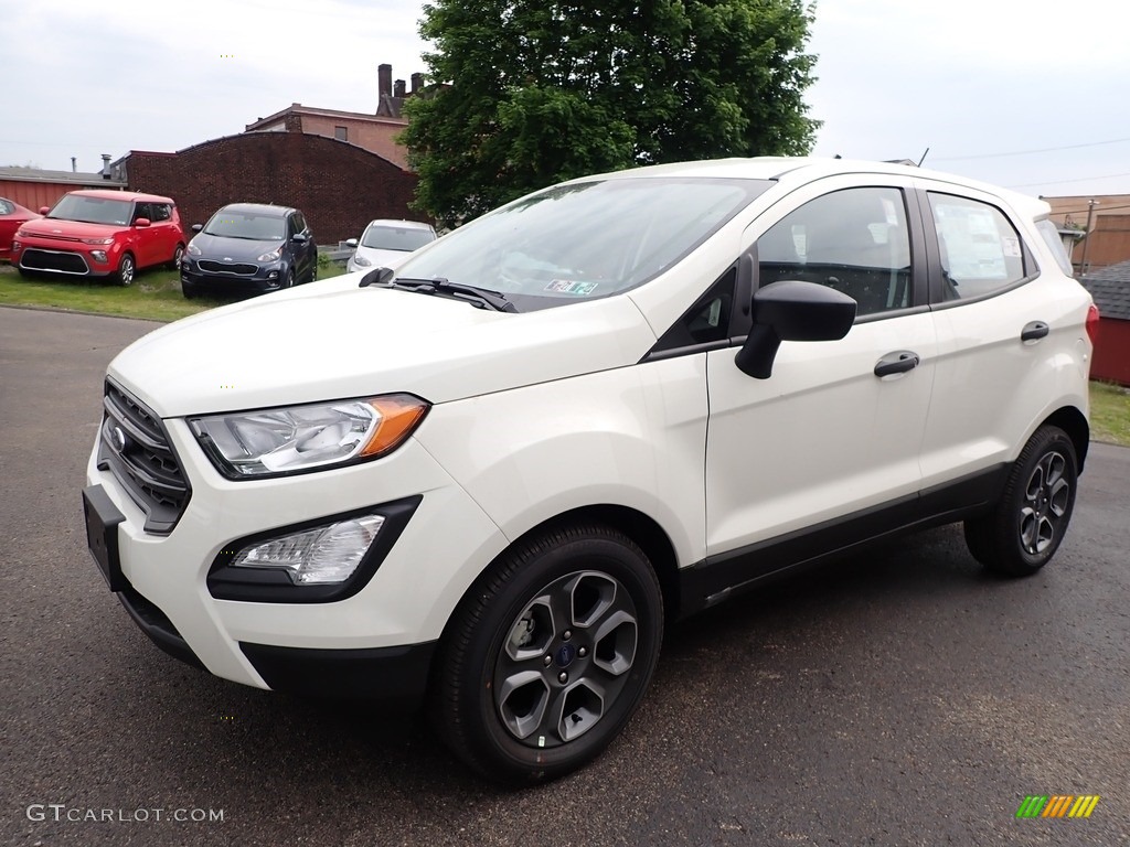 2020 EcoSport S - Diamond White / Medium Light Stone photo #7