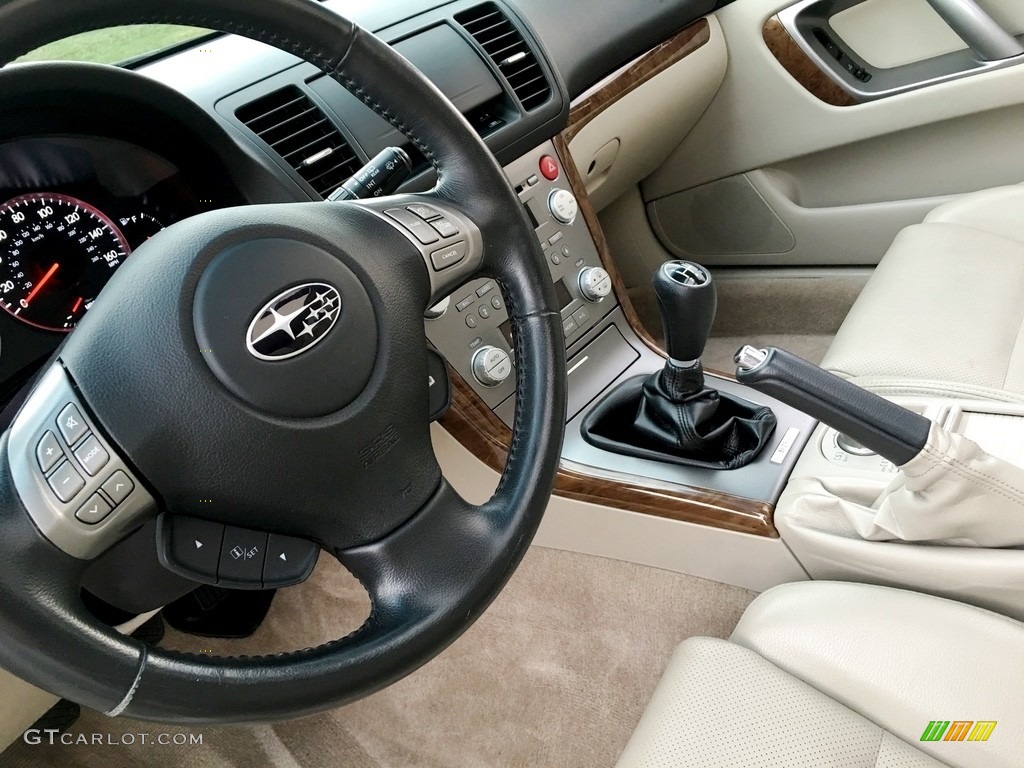 2009 Outback 2.5XT Limited Wagon - Deep Bronze Metallic / Warm Ivory photo #46