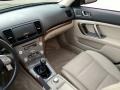 Front Seat of 2009 Outback 2.5XT Limited Wagon