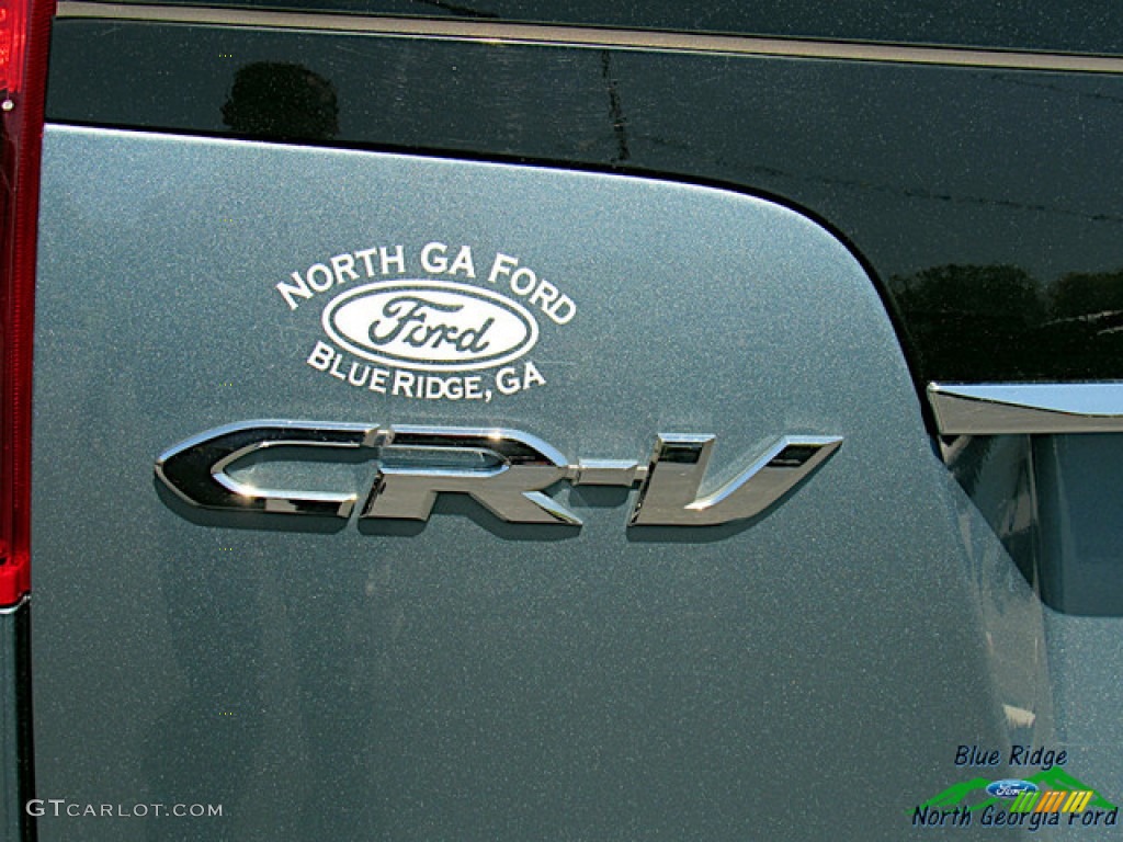 2014 CR-V EX-L AWD - Twilight Blue Metallic / Gray photo #34