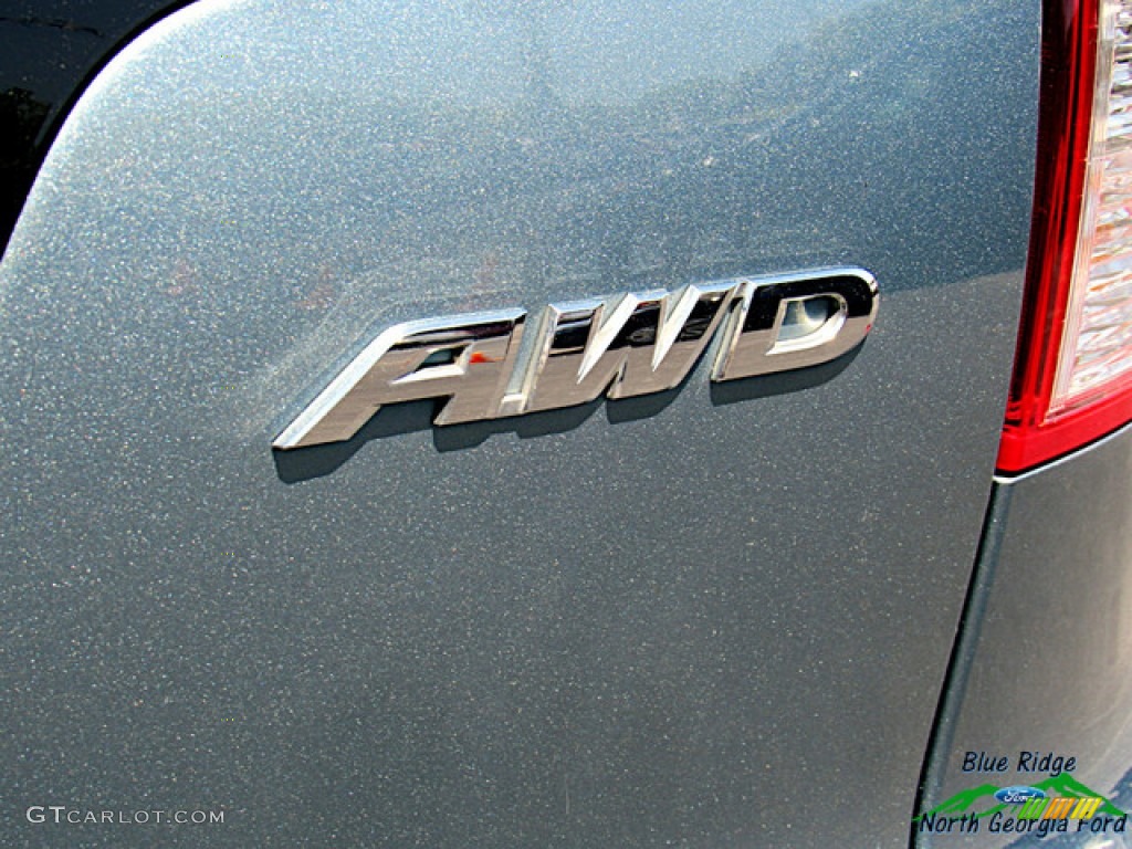 2014 CR-V EX-L AWD - Twilight Blue Metallic / Gray photo #35