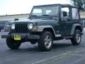 1999 Forest Green Pearlcoat Jeep Wrangler SE 4x4  photo #3