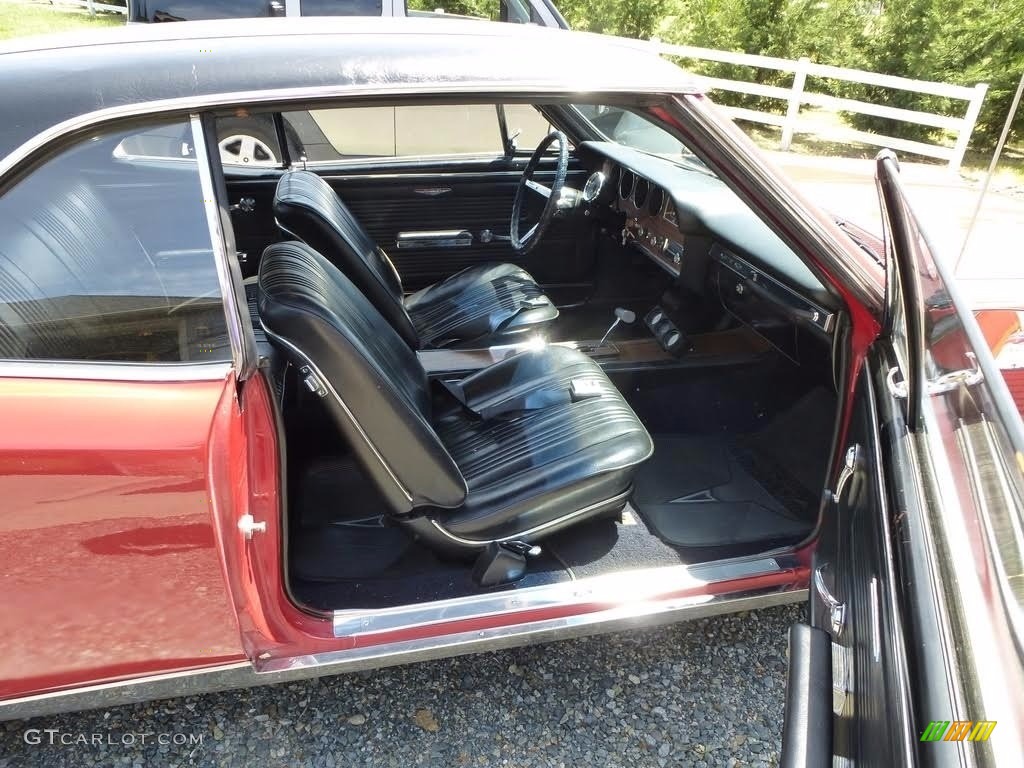 Black Interior 1967 Pontiac GTO 2 Door Hardtop Photo #138686436