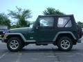 1999 Forest Green Pearlcoat Jeep Wrangler SE 4x4  photo #4