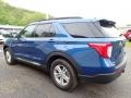 2020 Atlas Blue Metallic Ford Explorer XLT 4WD  photo #5