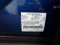 B3: Atlas Blue Metallic 2020 Ford Explorer XLT 4WD Color Code