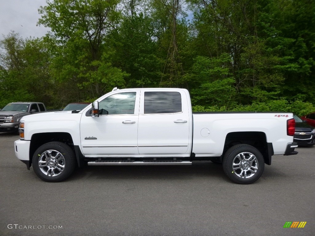 Summit White 2016 Chevrolet Silverado 2500HD High Country Crew Cab 4x4 Exterior Photo #138686895