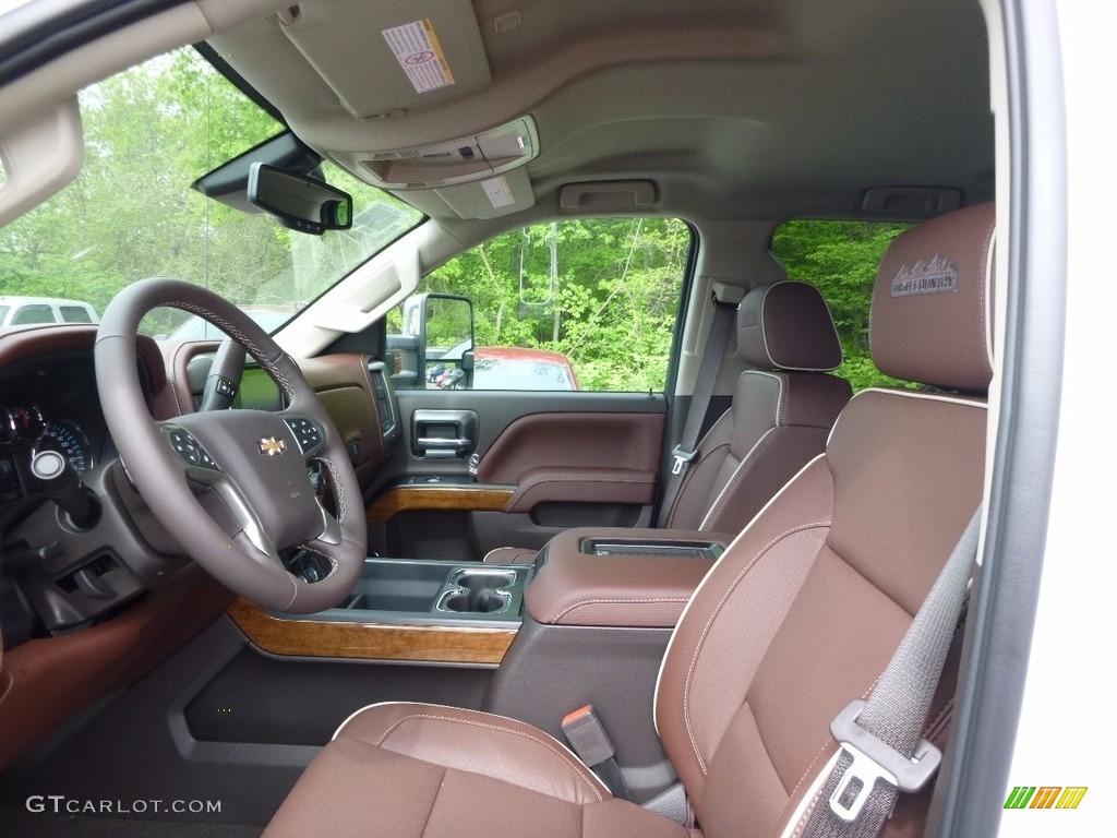 2016 Chevrolet Silverado 2500HD High Country Crew Cab 4x4 Front Seat Photo #138686937