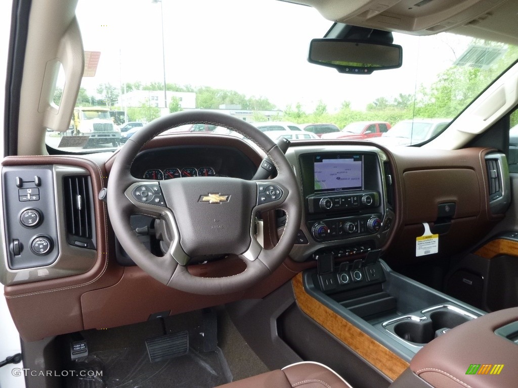 High Country Saddle Interior 2016 Chevrolet Silverado 2500HD High Country Crew Cab 4x4 Photo #138686982