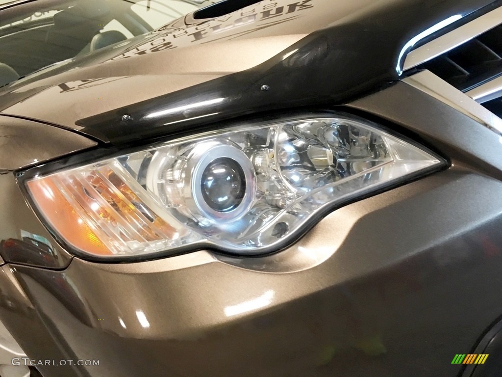 2009 Outback 2.5XT Limited Wagon - Deep Bronze Metallic / Warm Ivory photo #92