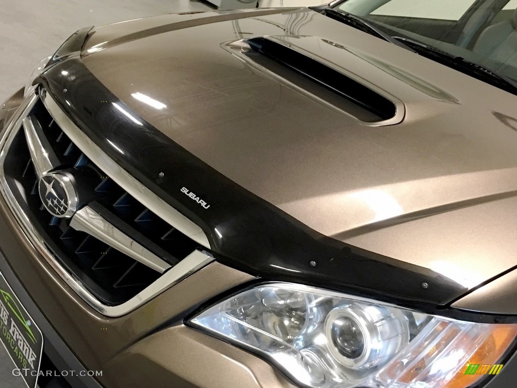 2009 Outback 2.5XT Limited Wagon - Deep Bronze Metallic / Warm Ivory photo #98