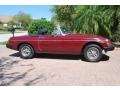Damask Red 1977 MG MGB Roadster Exterior