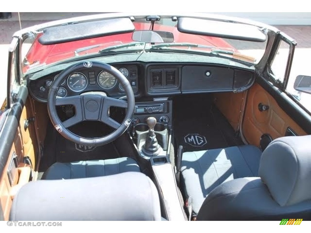 1977 MG MGB Roadster Interior Color Photos