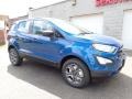 2020 Lightning Blue Metallic Ford EcoSport S 4WD  photo #9