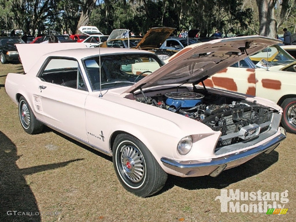 Dusk Rose 1967 Ford Mustang Sports Sprint Package Coupe Exterior Photo #138688533