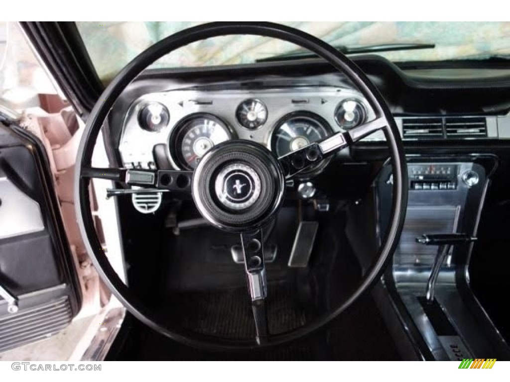 1967 Ford Mustang Sports Sprint Package Coupe Steering Wheel Photos