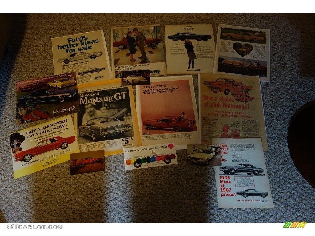 1967 Ford Mustang Sports Sprint Package Coupe Books/Manuals Photo #138689355