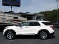 2020 Star White Metallic Tri-Coat Ford Explorer Platinum 4WD  photo #2