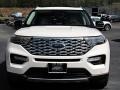 2020 Star White Metallic Tri-Coat Ford Explorer Platinum 4WD  photo #8