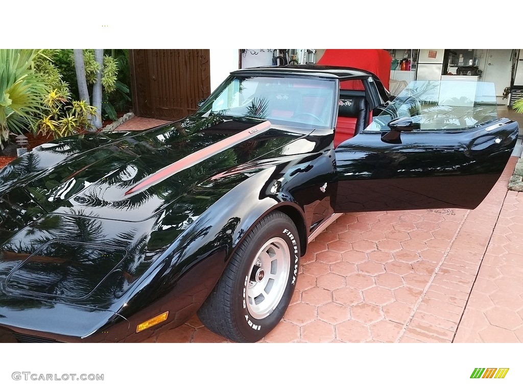 1979 Corvette Coupe - Black / Red photo #1