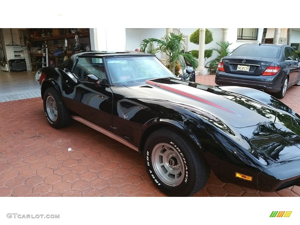 1979 Corvette Coupe - Black / Red photo #2